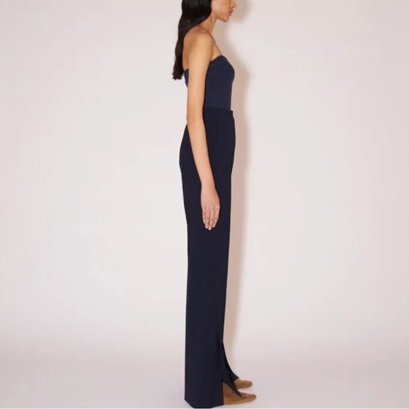 Nanushka Tulip Cady Flared Pants with Slit, size XL - Picture 4 of 13